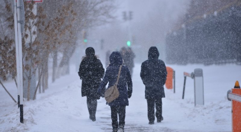 В ближайшие три дня в Казахстане ожидается туман и гололед