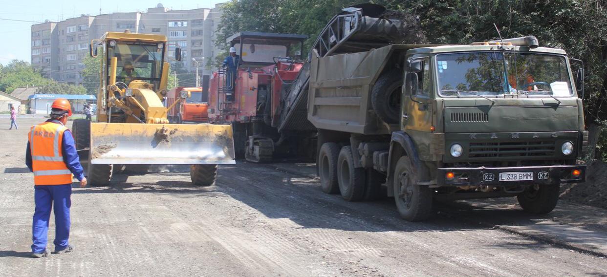 Деркөл кентіндегі Сарыарқа ықшам ауданында жол құрылысы басталады