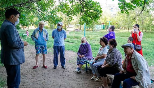 Оралда ТКШ бөлімі мамандары қала тұрғындарымен кездесті