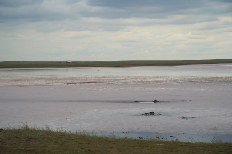 Розовое озеро Кобейтуз высохло