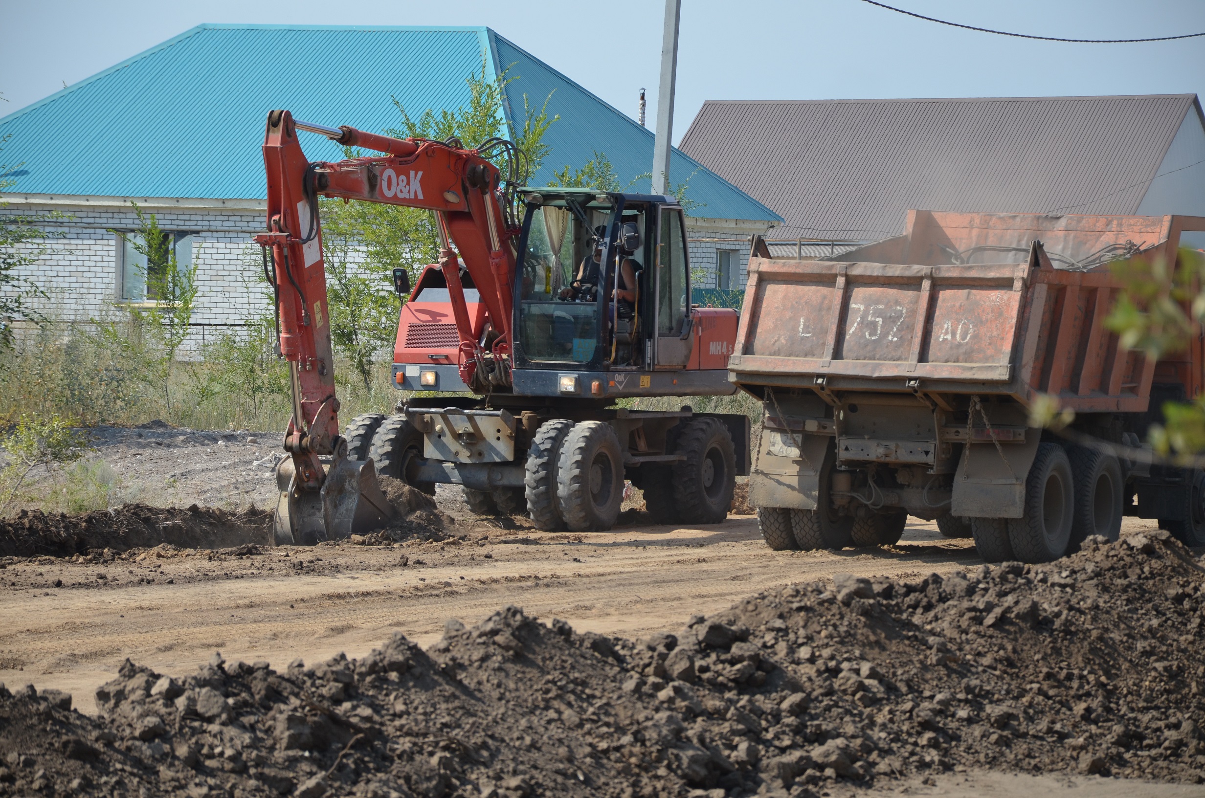 Деркөлде 6 көшенің жолы салынады