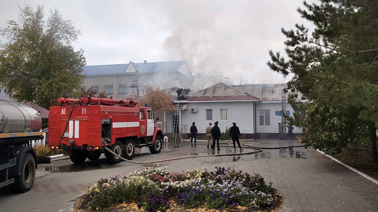 Қостанайда қарттар үйі өртеніп кетті