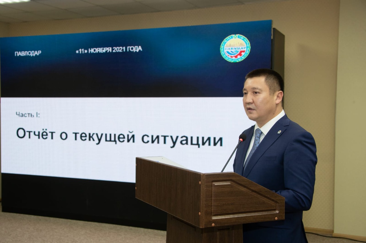 Новый аким Павлодара подвел итоги работы за 100 дней