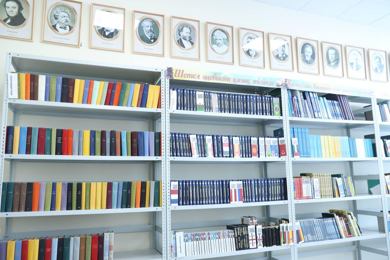 Книжный фонд - 500 тыс экземпляров: В Мангистау открылась универсальная библиотека