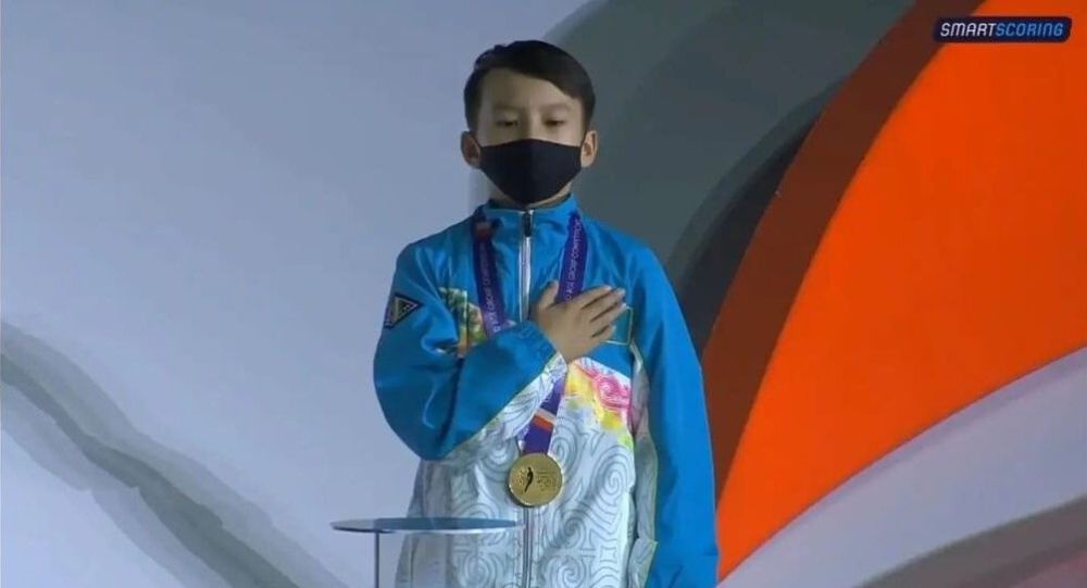 Одиннадцатилетний гимнаст из Казахстана стал чемпионом мира