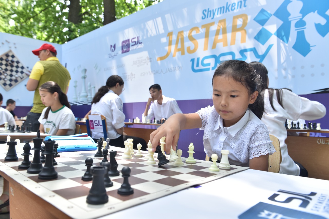 Соревнования шахматистов прошли в рамках «Шымкент жастар лигасы»