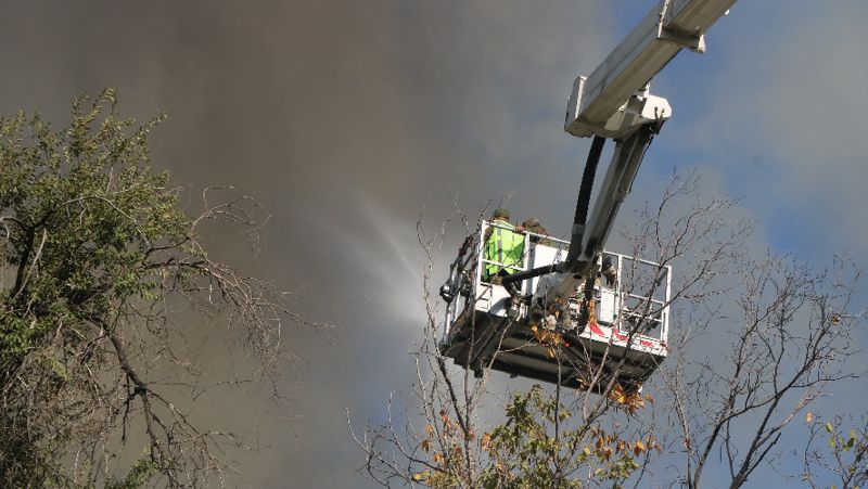 В Павлодарской области вспыхнул пожар в одной из школ