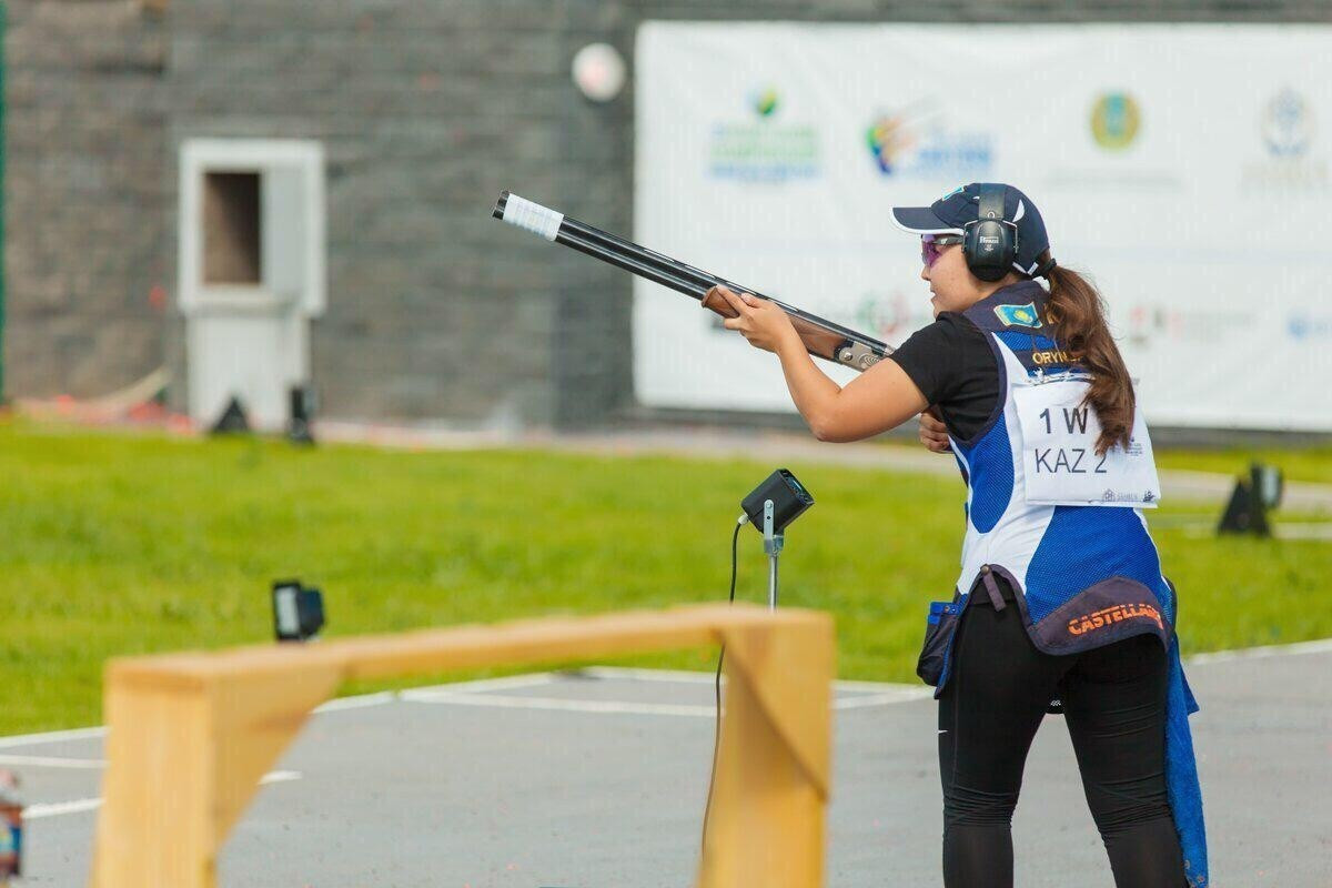 Сборная Казахстана по стендовой стрельбе завоевала медаль чемпионата мира