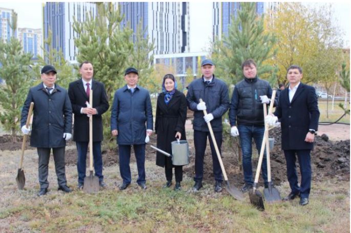 В Астане в рамках празднования Дня Республики организованы ряд экологических мероприятий