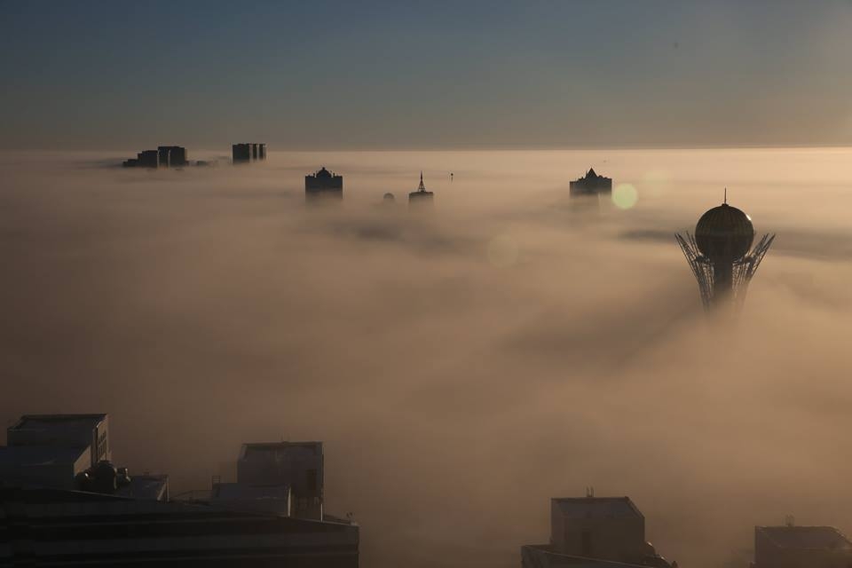 Астана вошла в топ-10 антирейтинга городов с самым загрязненным воздухом в мире
