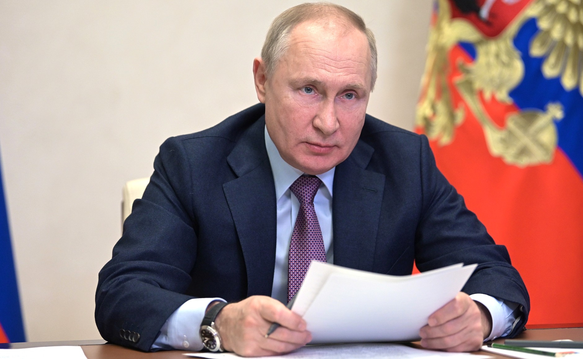 Владимир Путин заявил, что угроза ядерной войны нарастает