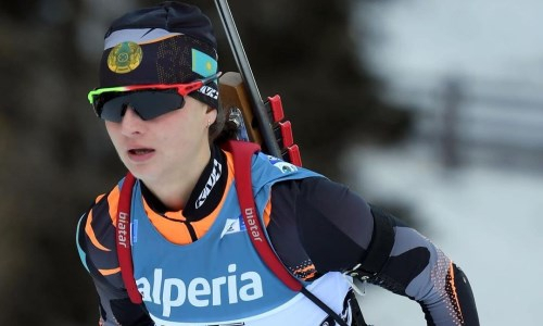 Казахстанка стала пятой на IBU Junior Cup