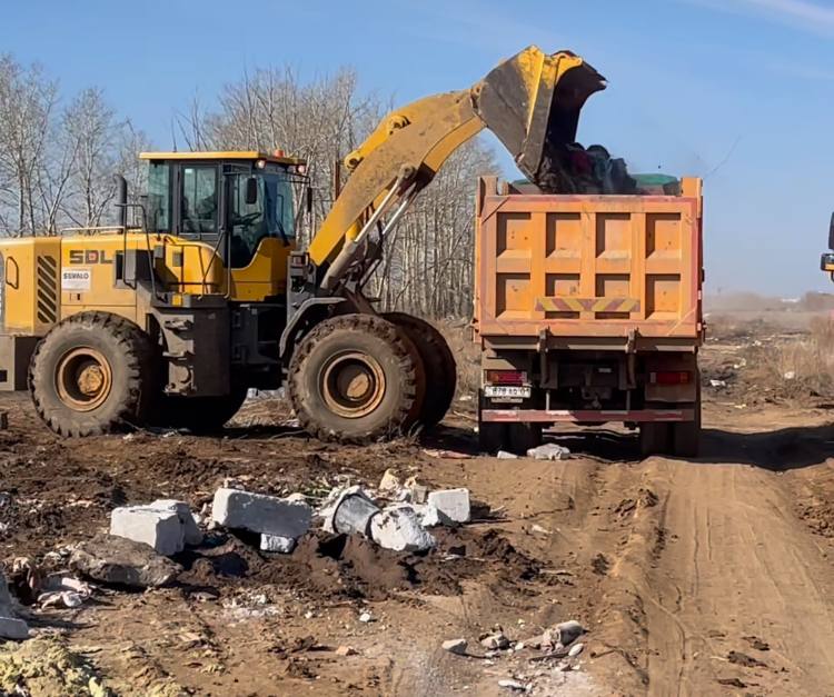 Ликвидацию стихийных свалок продолжают в столице