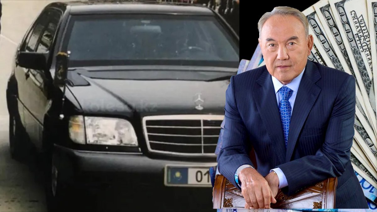 Назарбаевтың «эксклюзивті бірінші көлігі» 222 миллион теңгеге сатылып жатыр