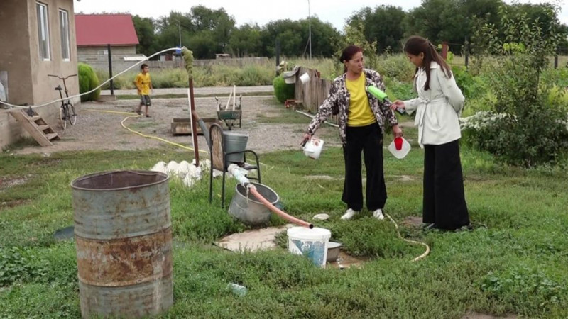 Воду с червями вынуждены пить жители Алматинской области