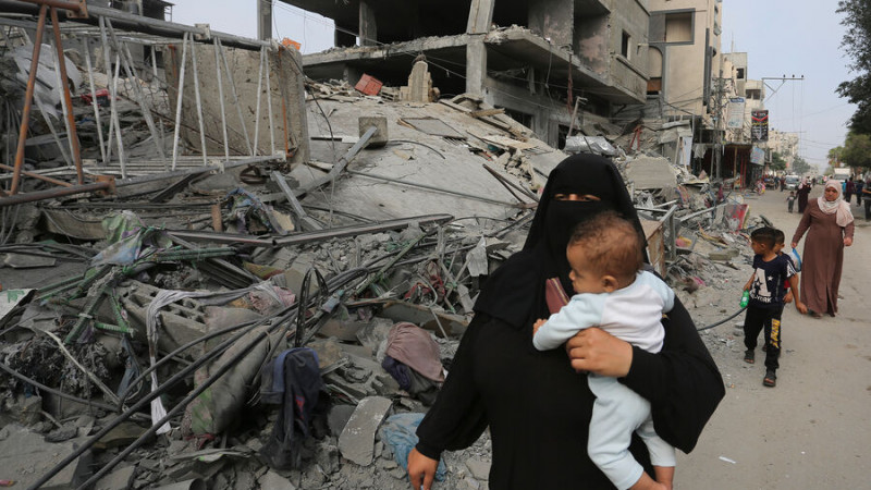 Женщины и дети составляют около 70 процентов погибших в секторе Газа