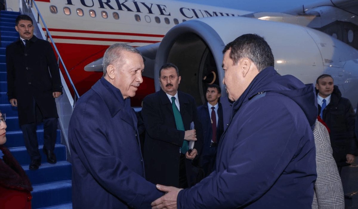 Түркия президенті Режеп Тайип Ердоған Астанаға келді