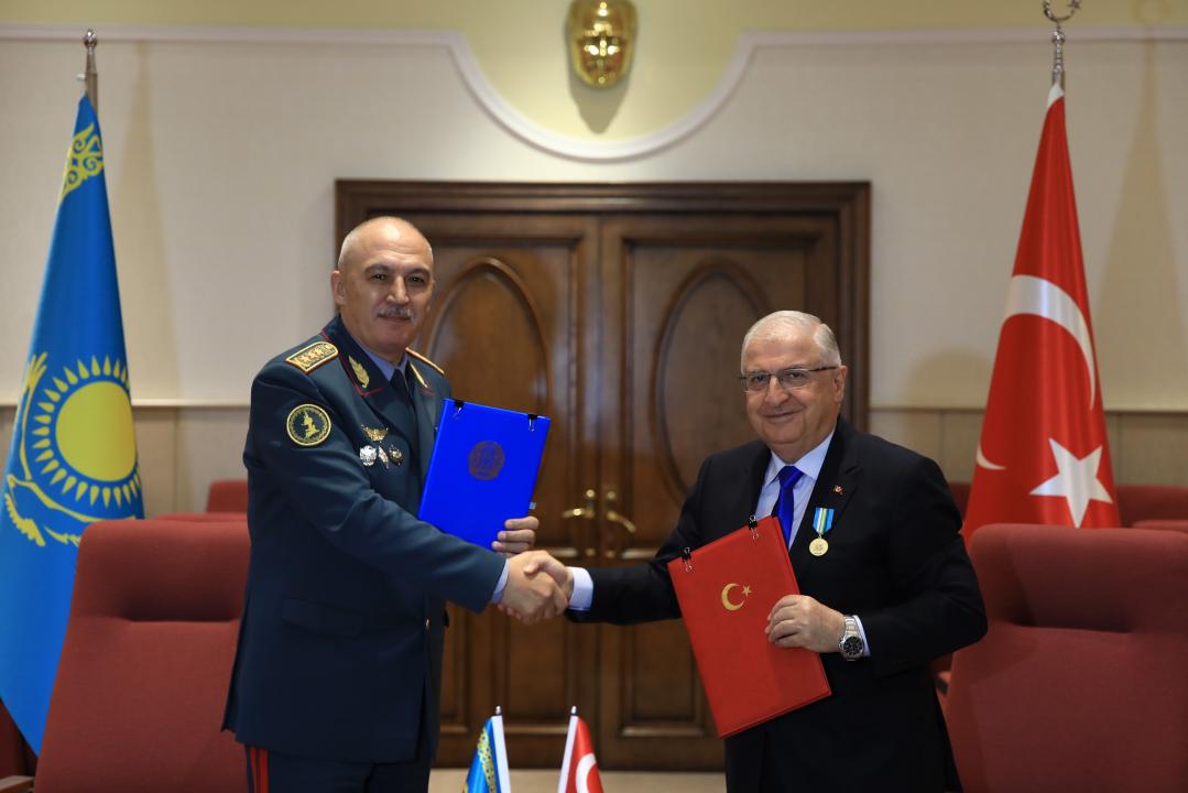 Казахстан и Турция подписали план военного сотрудничества на 2024 год