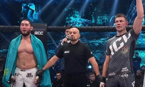 Скандалом завершился поединок «Казахского гиганта» с экс-бойцом UFC в России