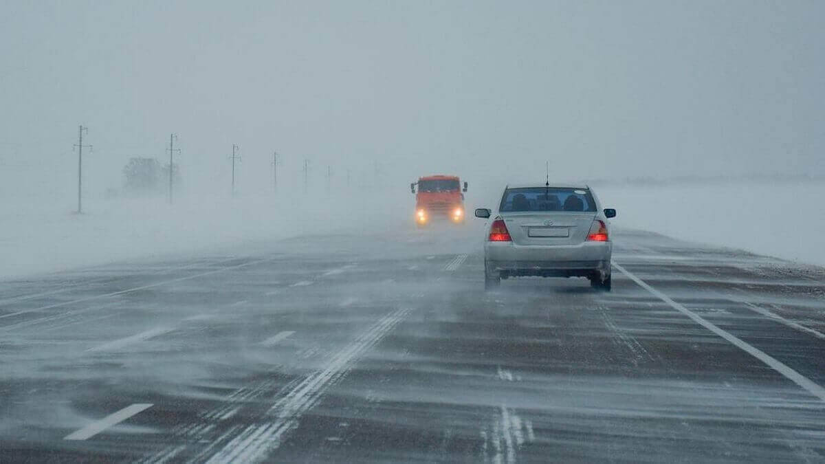 Ауа райына байланысты 5 облыста жолдар жабылды