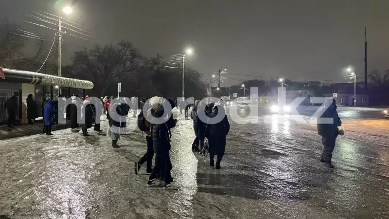 Уральск превратился в большой каток