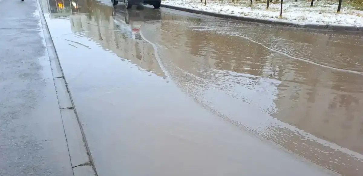 Петропавлда Есіл өзені таси бастады