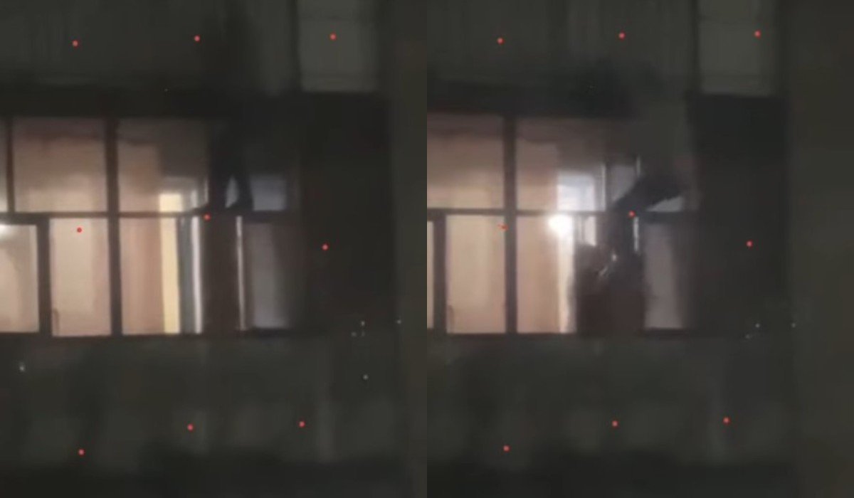 «Человек паук» завелся в одной из многоэтажек Павлодара