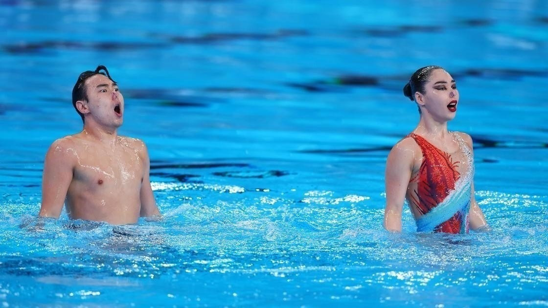 Казахстан завоевал три медали на этапе Кубка мира по артистическому плаванию