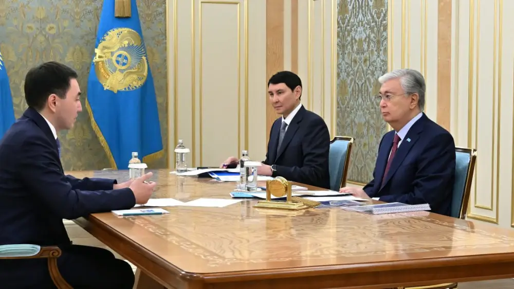 Токаев принял председателя Агентства по стратегическому планированию и реформам
