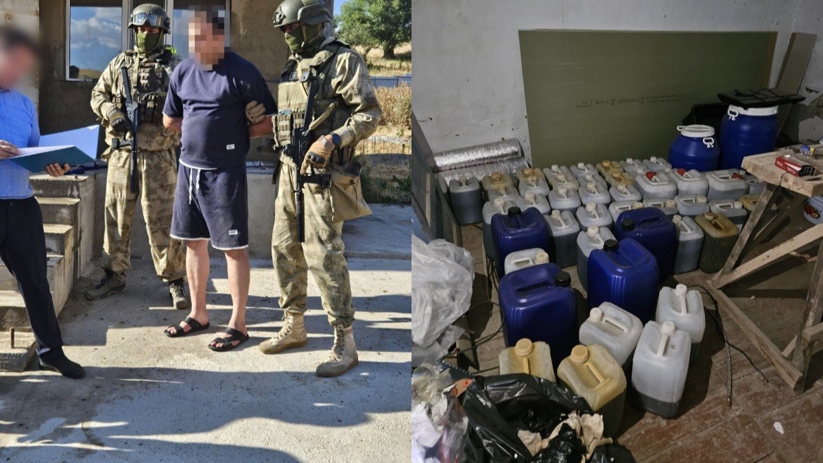 Двоих жителей Туркестанской области застали за изготовлением наркотиков