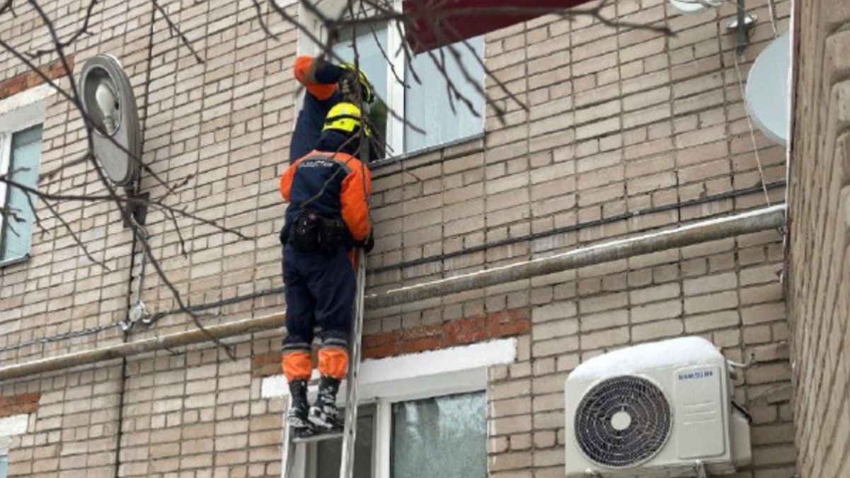 В Петропавловске спасатели пришли на помощь к бабушке