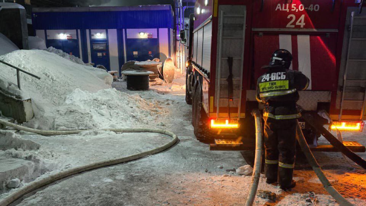 В ВКО произошел пожар на маслозаводе